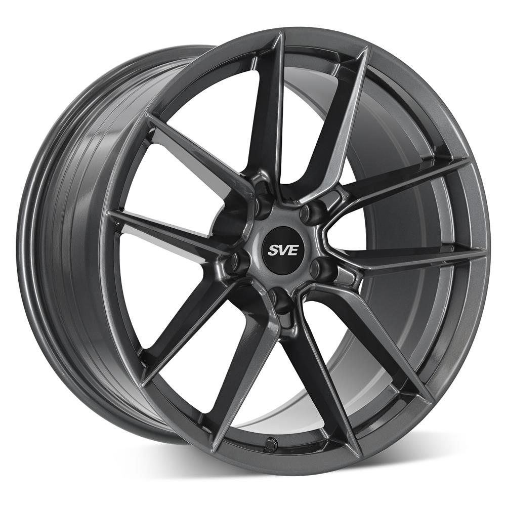 1994-04 Mustang SVE DHP1 Wheel & Nitto Tire Kit - 18x9/10  - Gloss Graphite