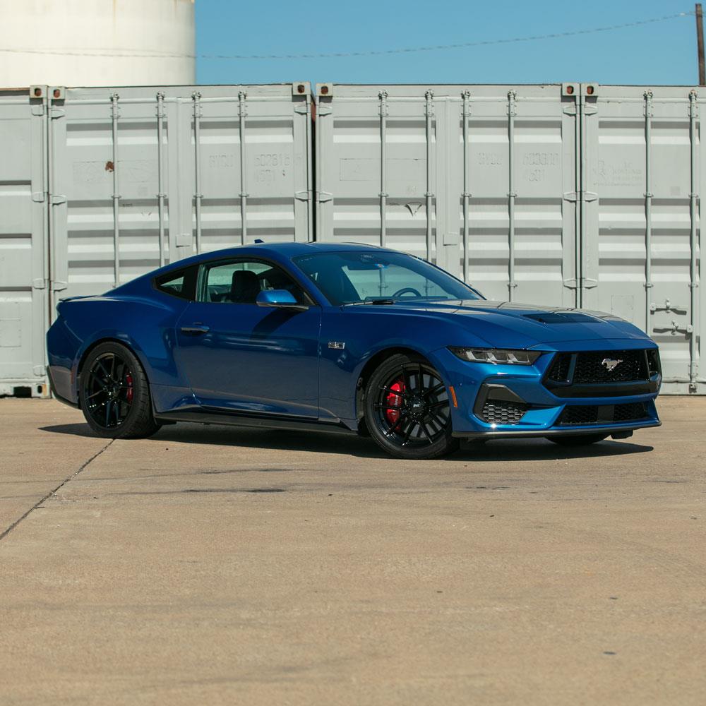 2024-26 Mustang SVE DHP1 Wheel & Nitto Tire Kit - 19x10/11  - Gloss Black