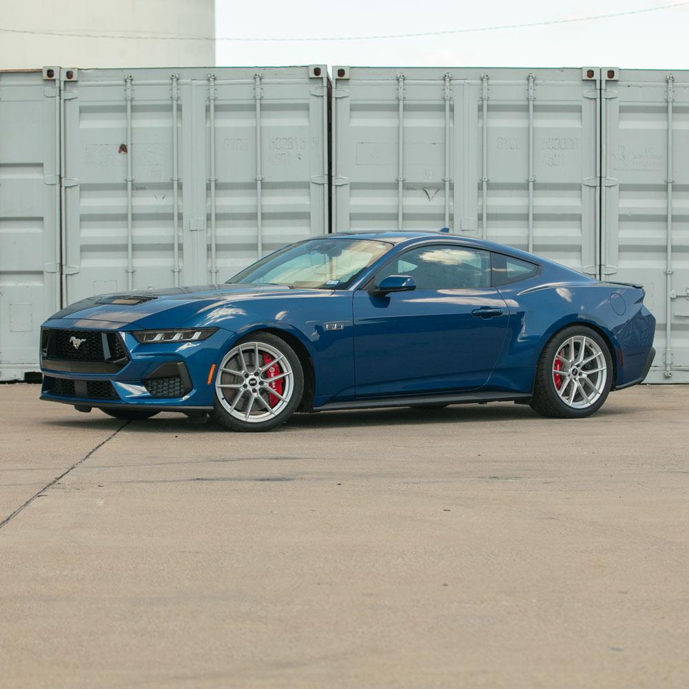 2024-26 Mustang SVE DHP1 Wheel & Nitto Tire Kit - 19x10/11  - Matte Silver