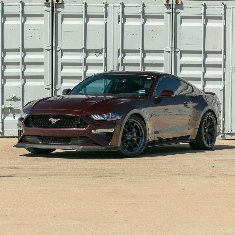 2015-23 Mustang SVE DHP1 Wheel & Nitto Tire Kit - 19x10  - Titanium Graphite