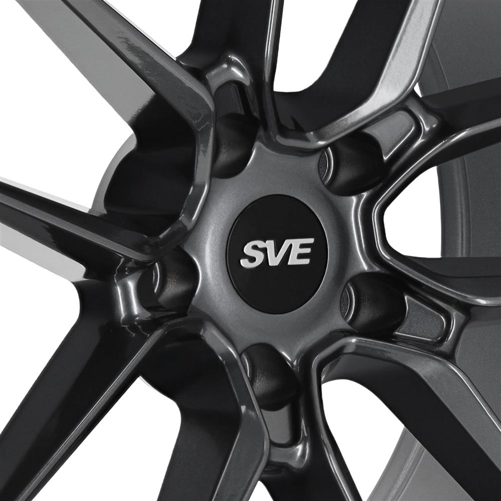 1994-04 Mustang SVE DHP1 Wheel & Sumitomo Tire Kit - 18x9/10  - Gloss Graphite