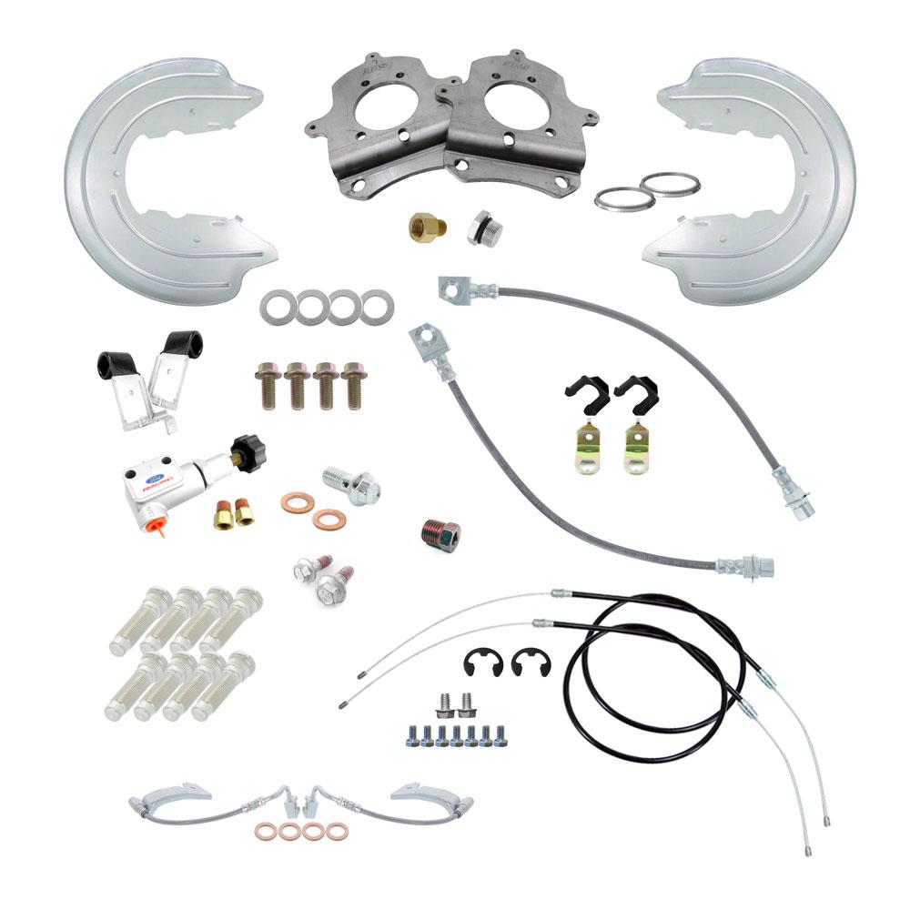 1979-86 Mustang SVE Disc Brake Conversion Base Kit - 94-04 SN95 Cobra Brakes