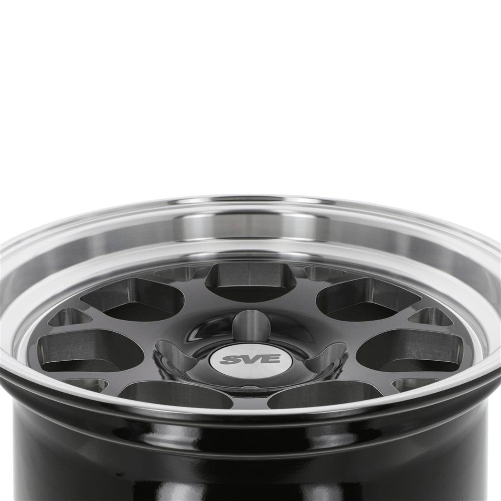 1979-93 Mustang SVE 4 Lug Drag Comp Wheel - 15x10 - Gloss Black 