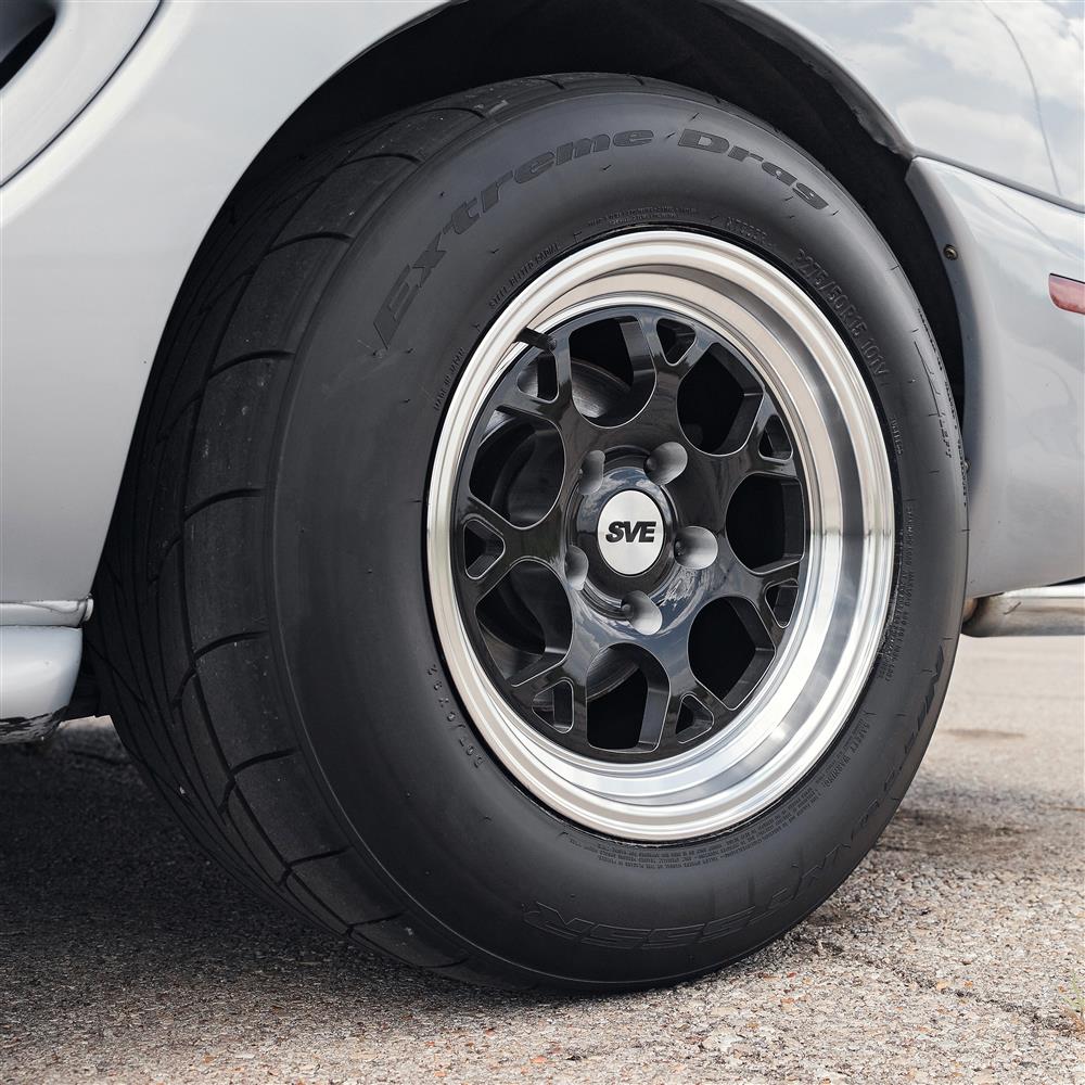 Mustang SVE Drag Comp Wheel - 15x10 - Gloss Black | 94-04