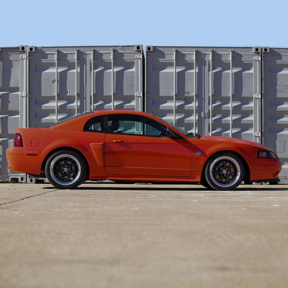 50s ヌードガール　S&P SVE Mustang Drag Comp Wheel & Kenda Tire Kit - 18x9/10 (94-04)