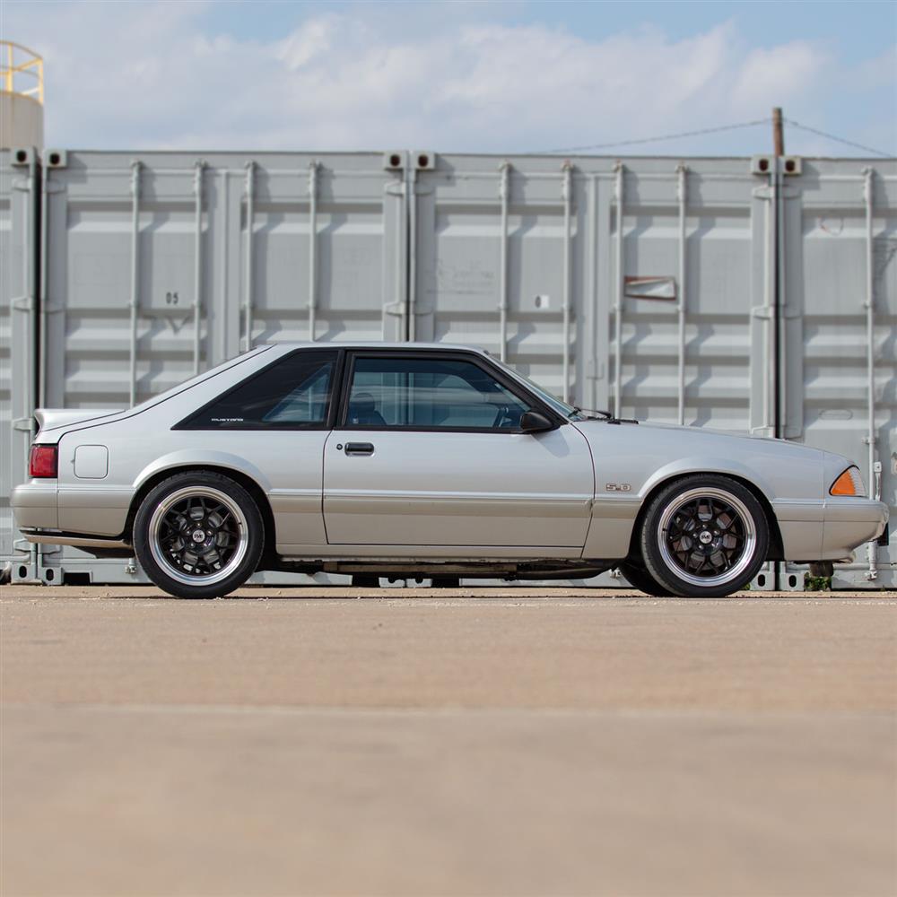 1994-2004 Mustang SVE Drag Comp Wheel Kit - 18x9/10 - Gloss Black