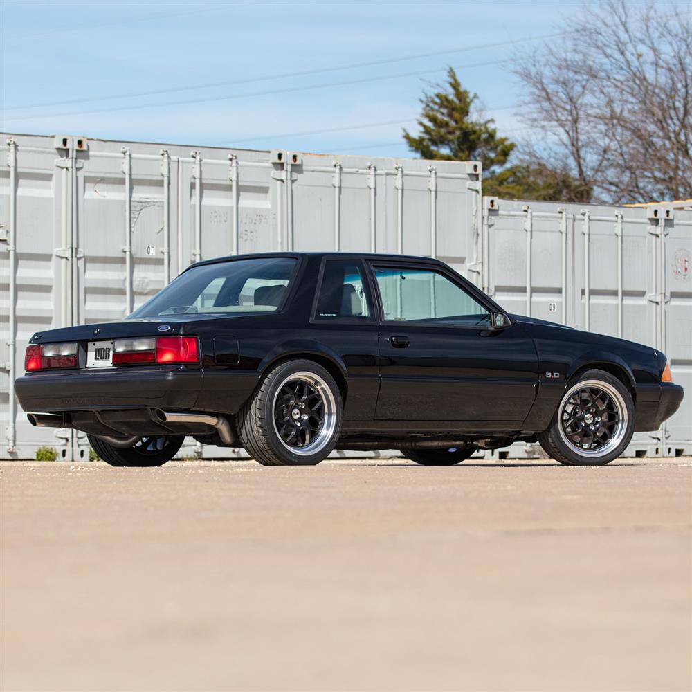 1994-2004 Mustang SVE Drag Comp Wheel & Sumitomo Tire Kit - 18x9/10 - Gloss Black