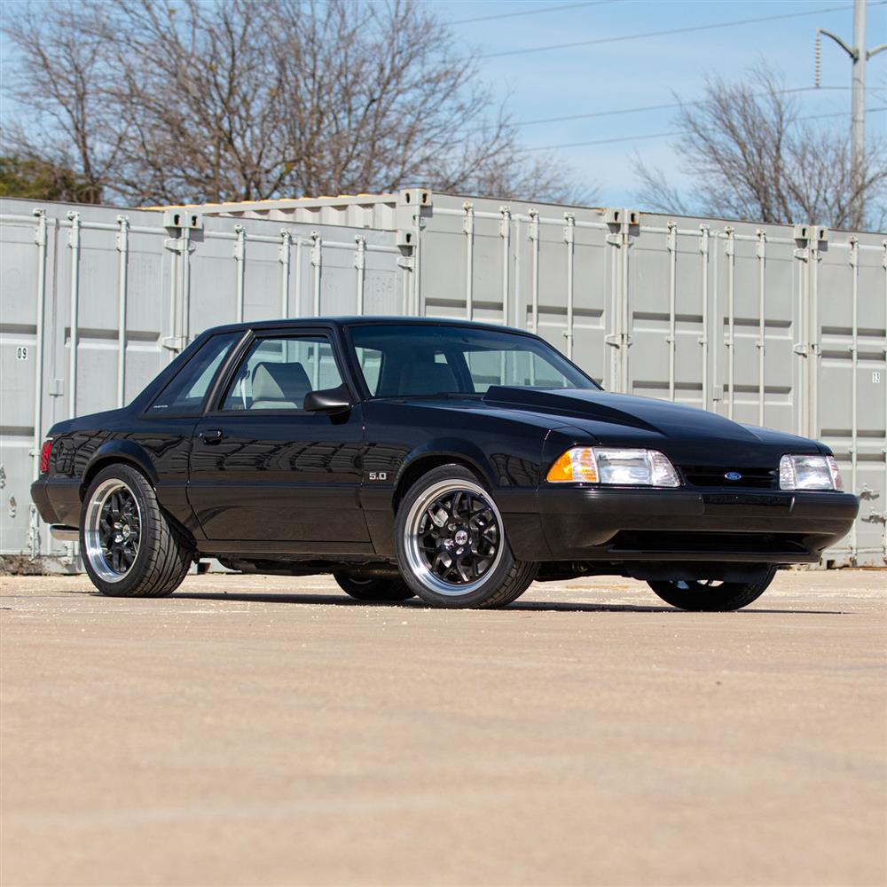 1994-2004 Mustang SVE Drag Comp Wheel & Sumitomo Tire Kit - 18x9/10 - Gloss Black