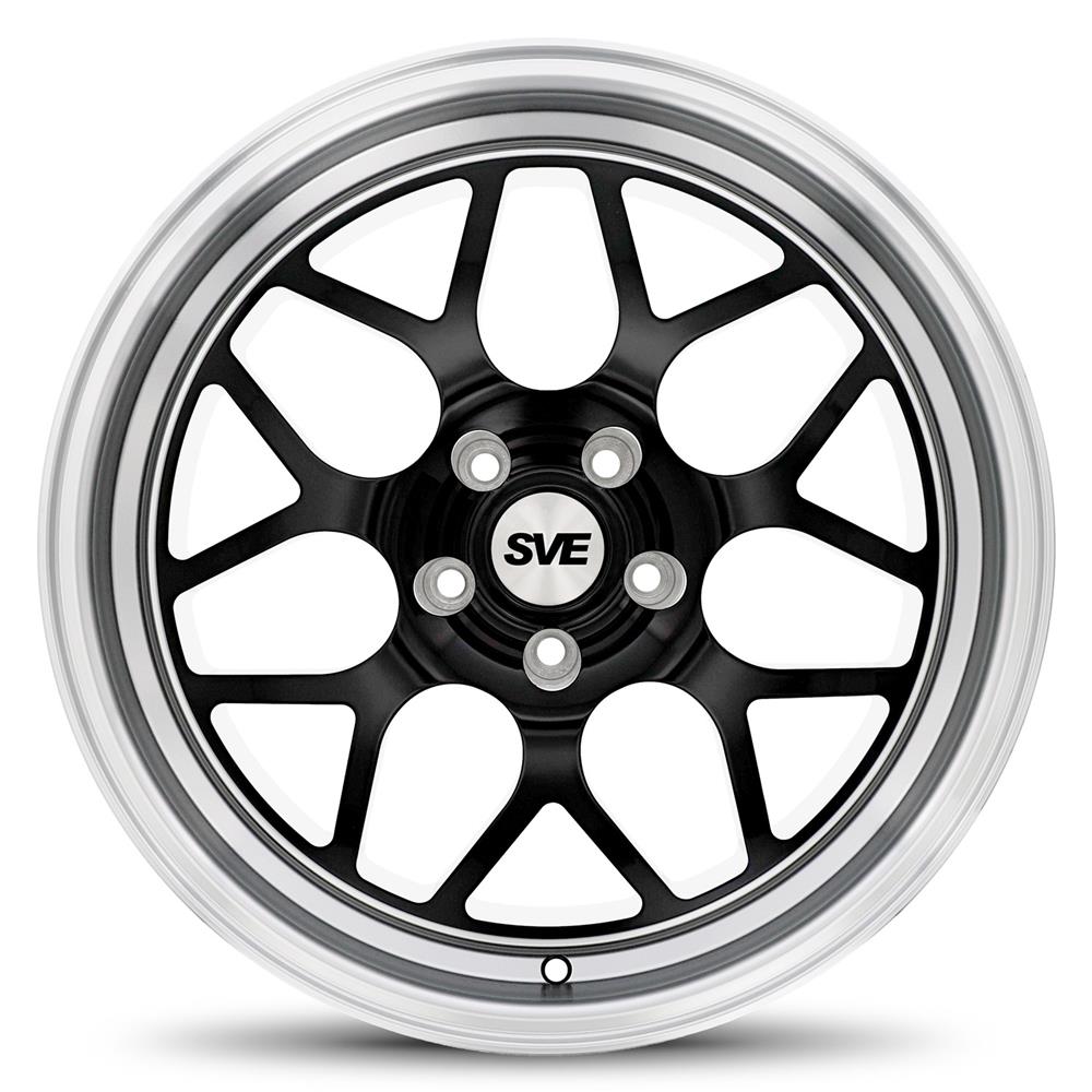 1994-2004 Mustang SVE Drag Comp Wheel & Sumitomo Tire Kit - 18x9/10 - Gloss Black