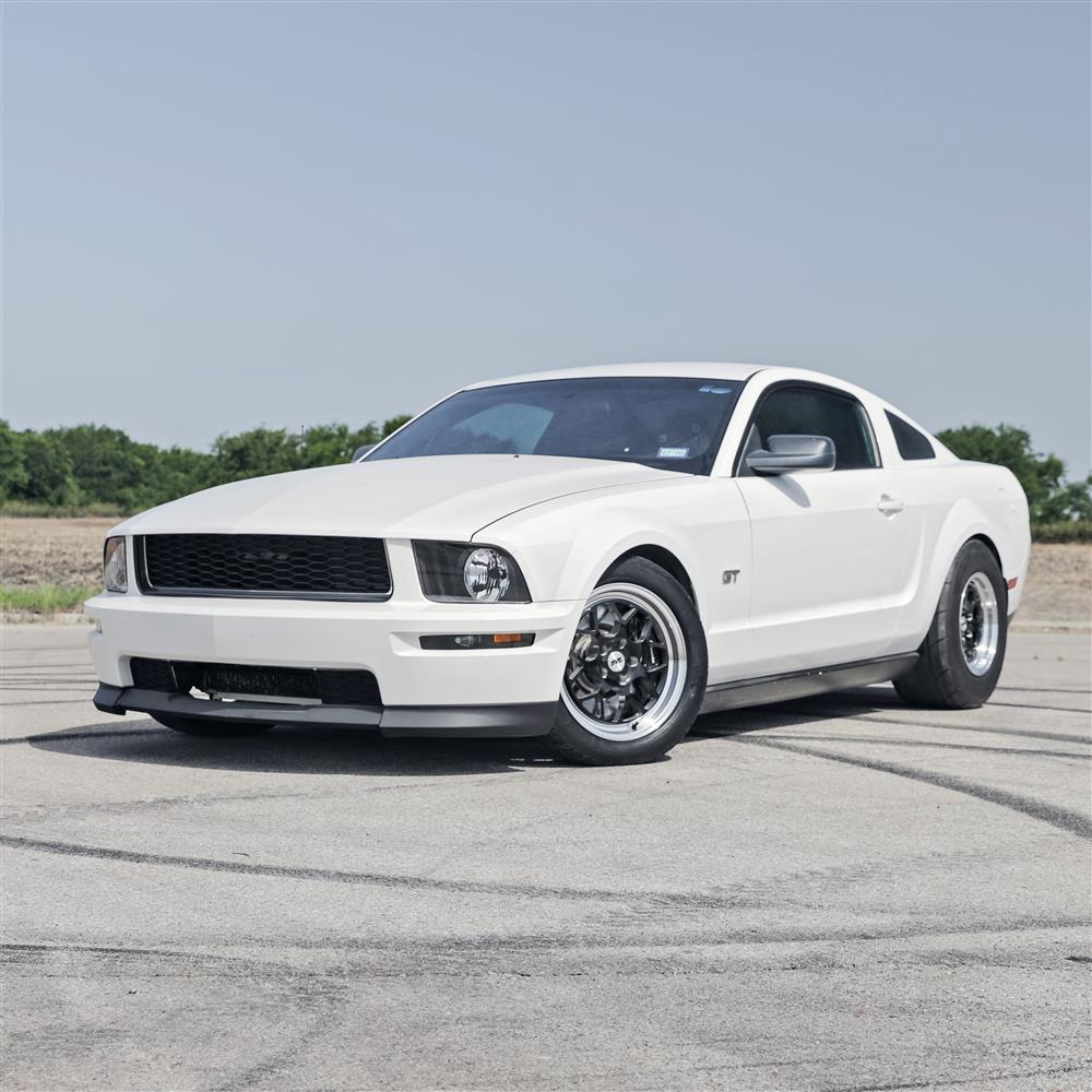 Proudia®️5点セット SVE Mustang Drag Comp Wheel & Tire Kit - 17x4.5 & 15x10