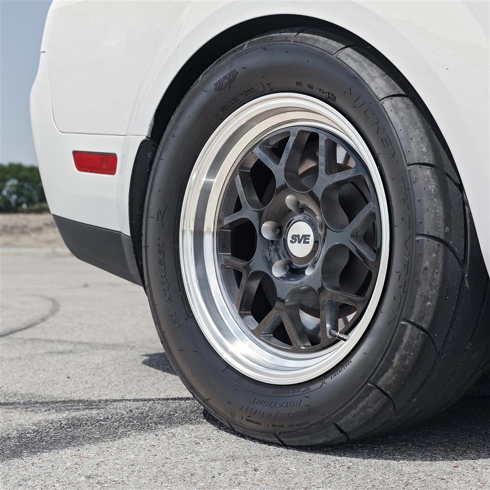 Mustang SVE Drag Comp Wheel & M/T Tire Kit - 18x5/17x10 | 05-14