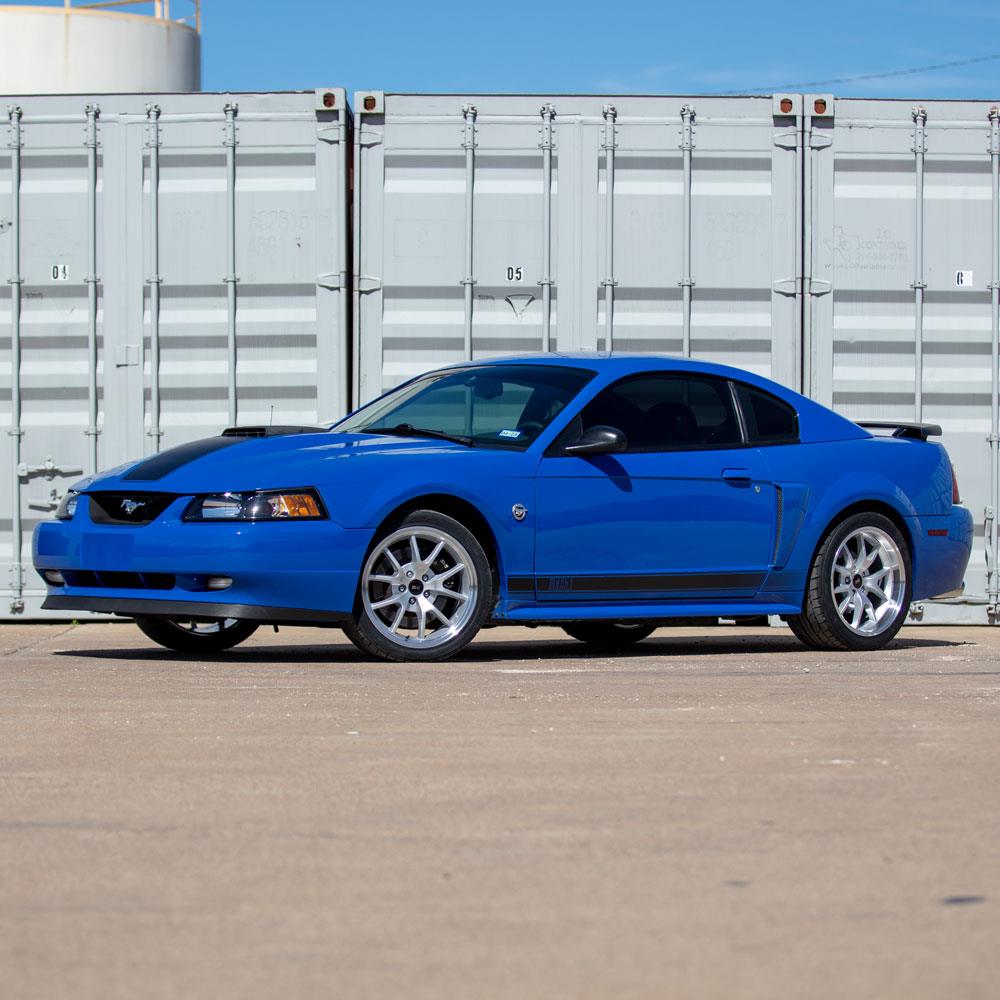 1994-04 Mustang SVE FR500 Wheel & Kenda Tire Kit - 18x9/10  - Silver