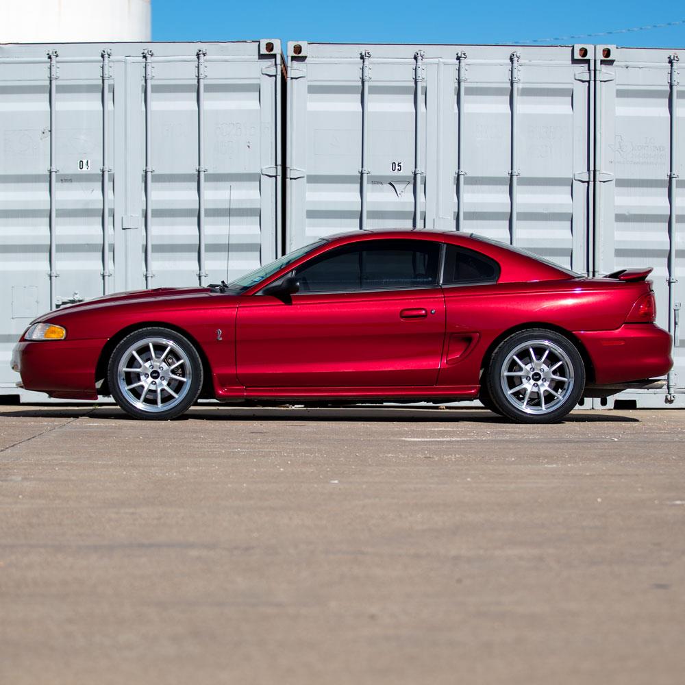 1994-04 Mustang SVE FR500 Wheel & Kenda Tire Kit - 18x9/10  - Silver