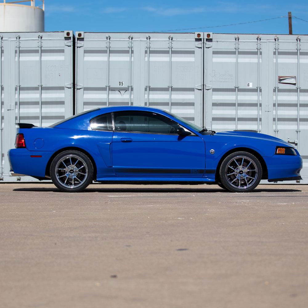 1994-2004 Mustang SVE FR500 Wheel & Nitto Tire Kit - 18X9/10 - Chrome