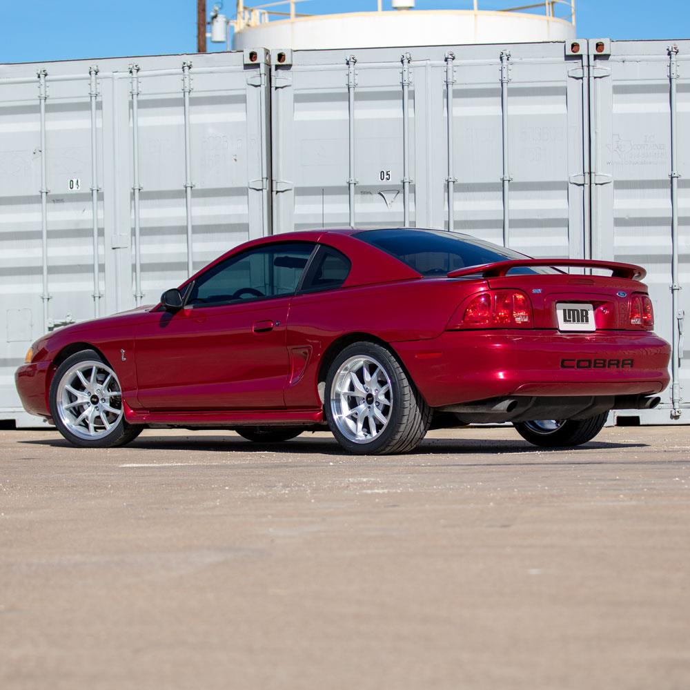 1994-2004 Mustang SVE FR500 Wheel & Sumitomo Tire Kit - 18X9/10 - Silver