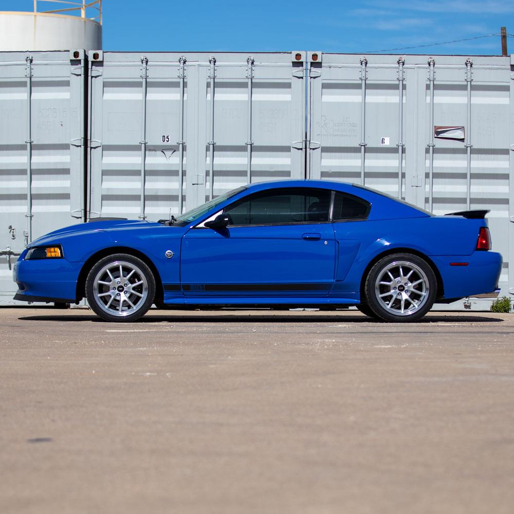 1994-2004 Mustang SVE FR500 Wheel & Sumitomo Tire Kit - 18X9/10 - Silver