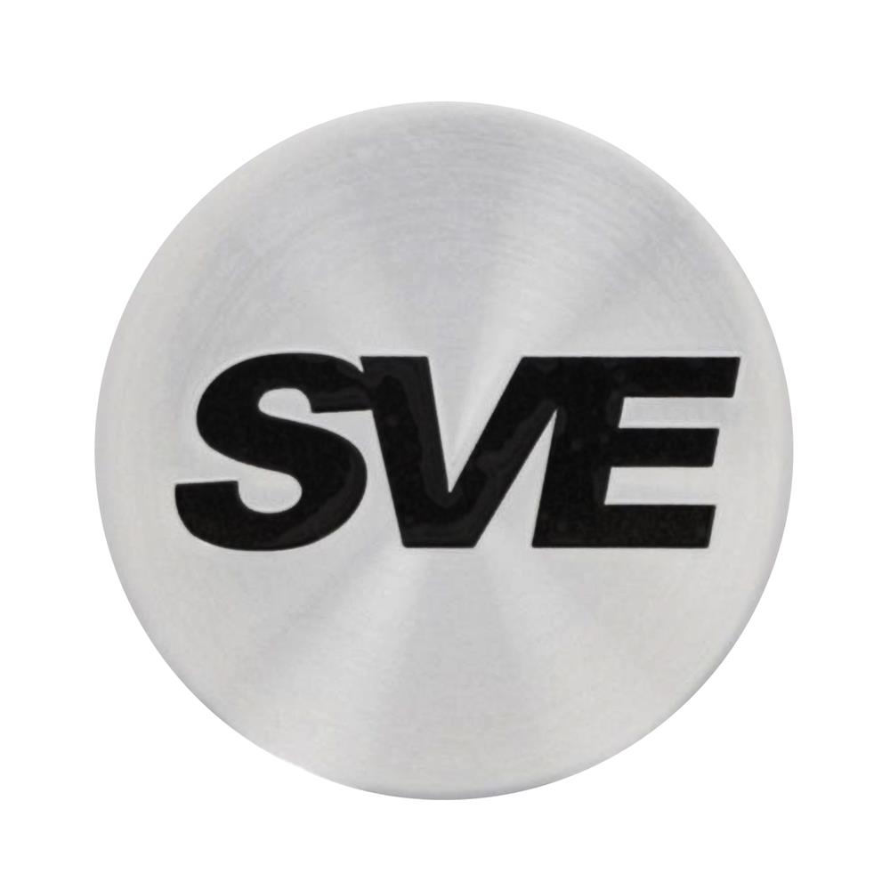 Mustang SVE Logo Center Cap Brushed