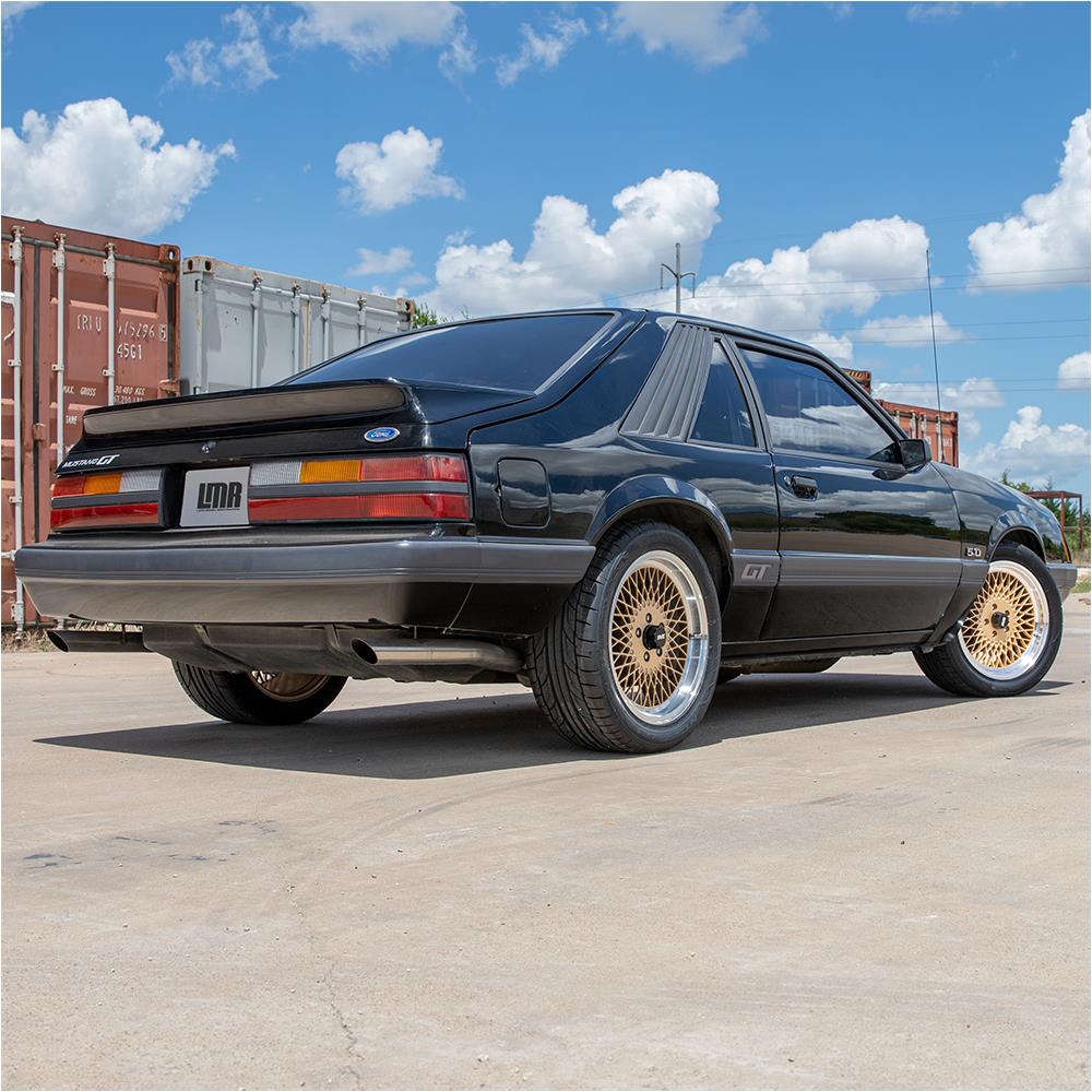 1979-93 Mustang SVE Mesh Wheel - 17x8 - 5 Lug - Classic Gold