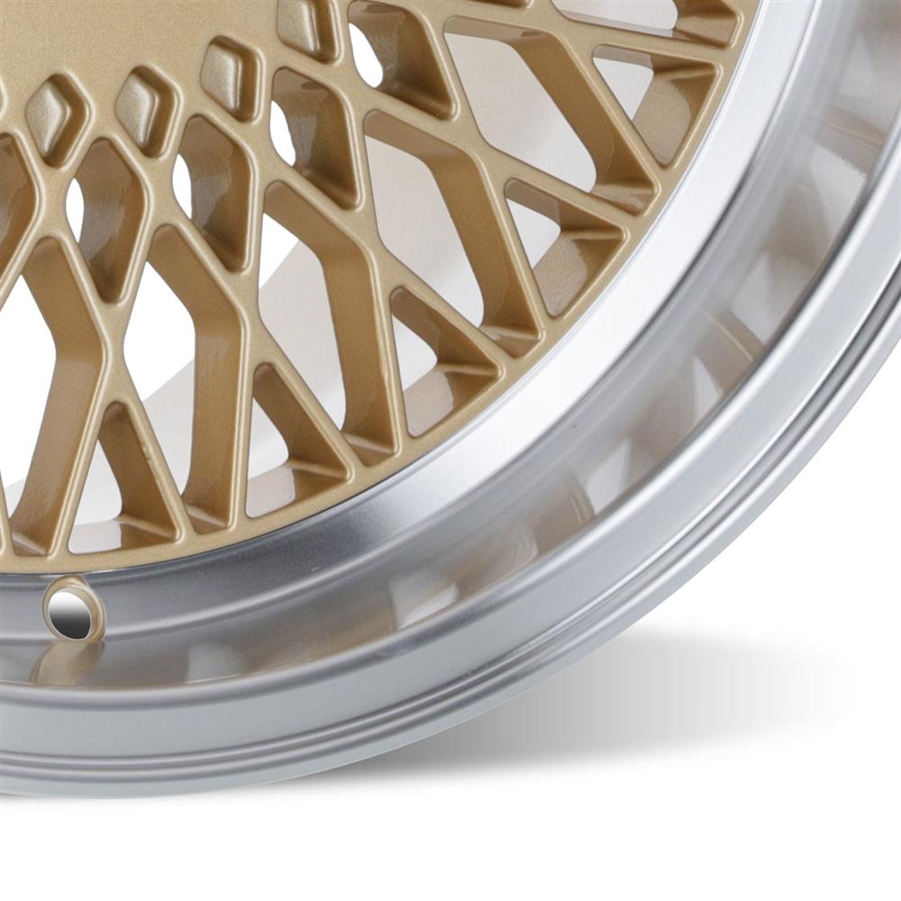 1979-93 Mustang SVE Mesh Wheel - 17x9 - 5 Lug - Classic Gold