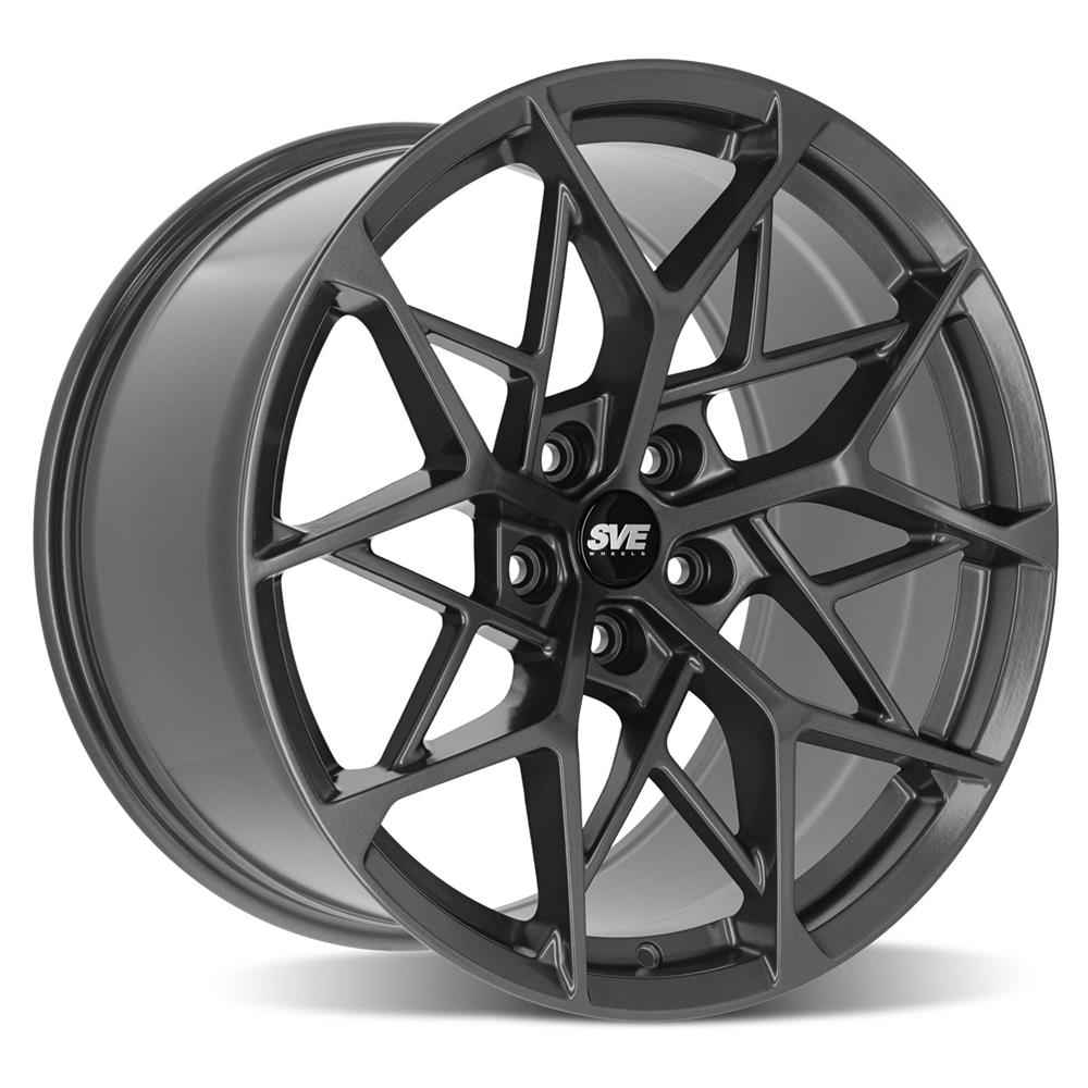 2015-23 Mustang SVE MHP1 Wheel & Firestone Tire Kit - 19x10/11  - Gloss Graphite