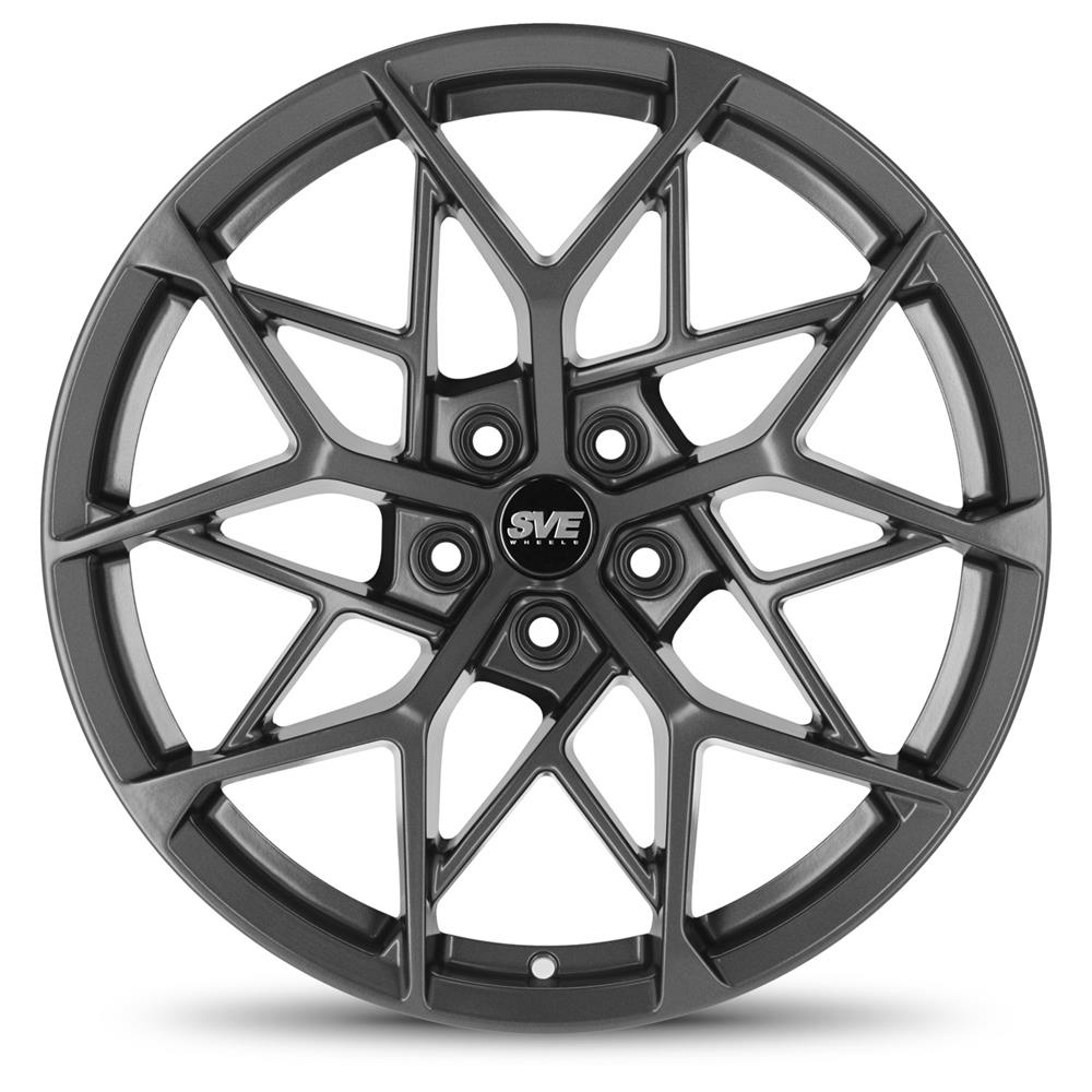 m g SVE Mustang MHP1 Wheel Kit - 19x10/11 - Gloss Graphite (15-25)