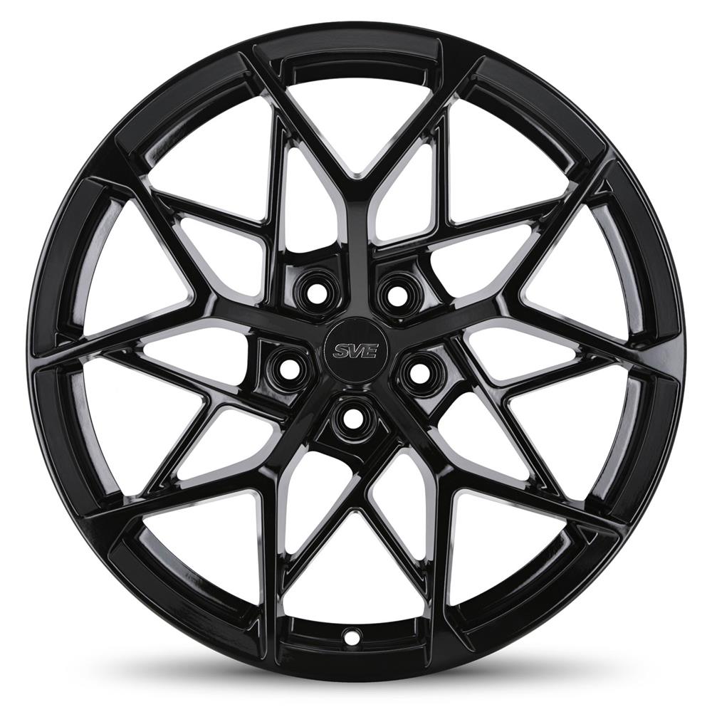 2015-2023 Mustang SVE MHP1 Wheel & Nitto NT05 Tire Kit - 19x10/11 - Gloss Black