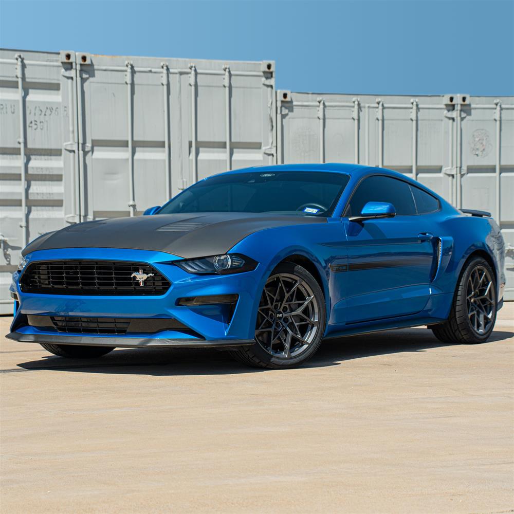 2015-2023 Mustang SVE MHP1 Wheel & Nitto Tire Kit - 19x10/11 - Gloss Graphite