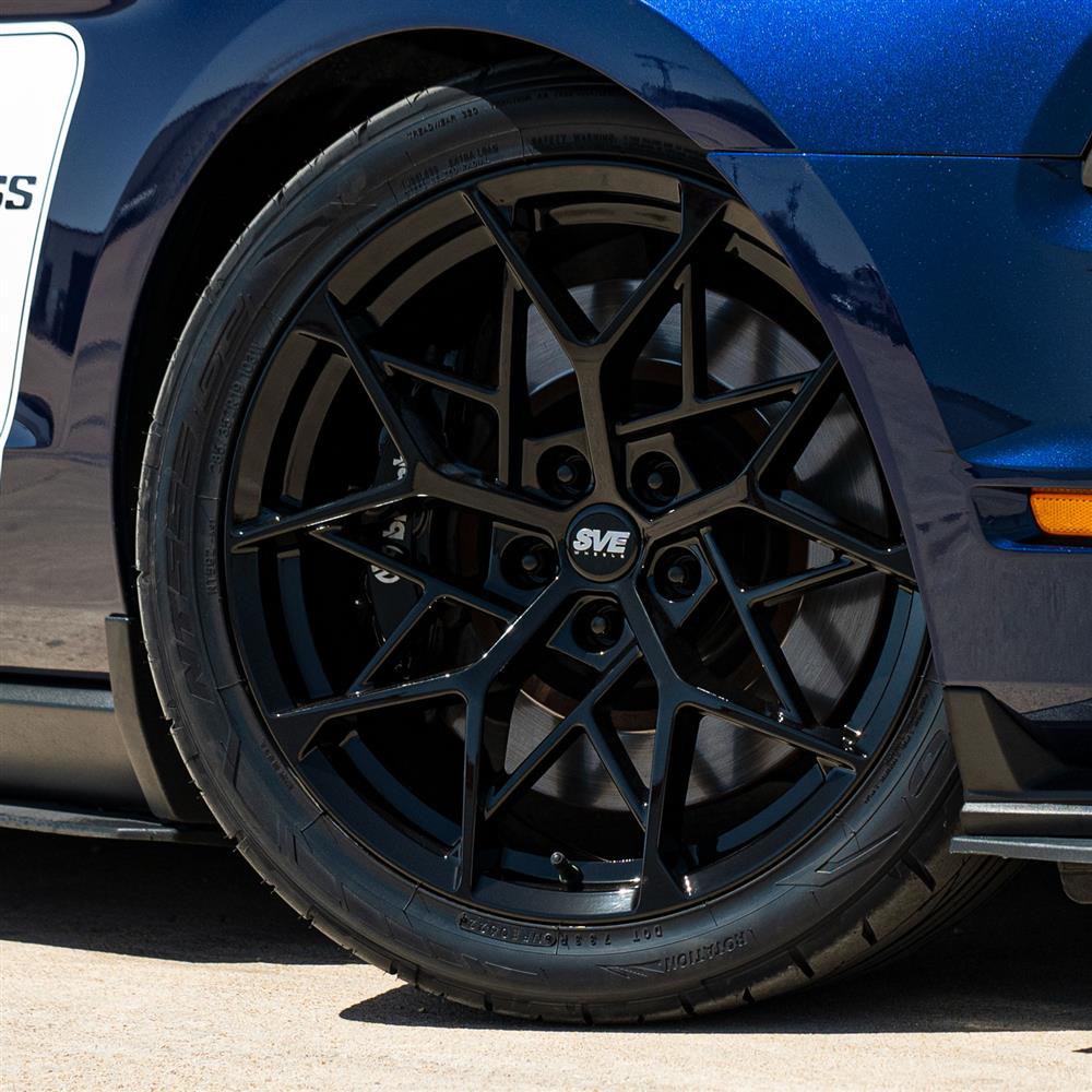 2005-2014 Mustang SVE MHP1 Wheel & Nitto Tire Kit - 19x10 - Gloss Black