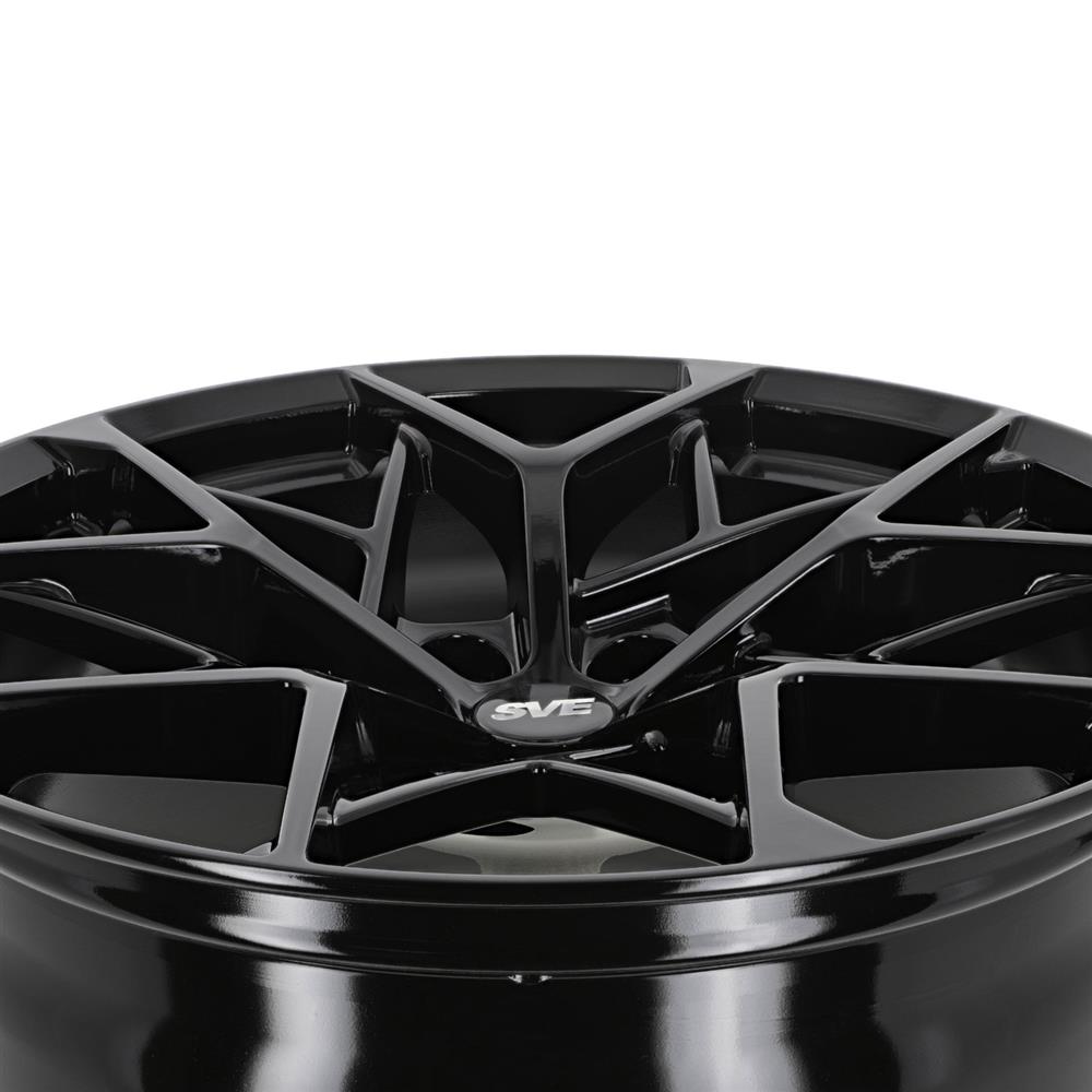 SVE Mustang MHP1 Wheel & Nitto Tire Kit - 19x10 - Gloss Black (15-23)