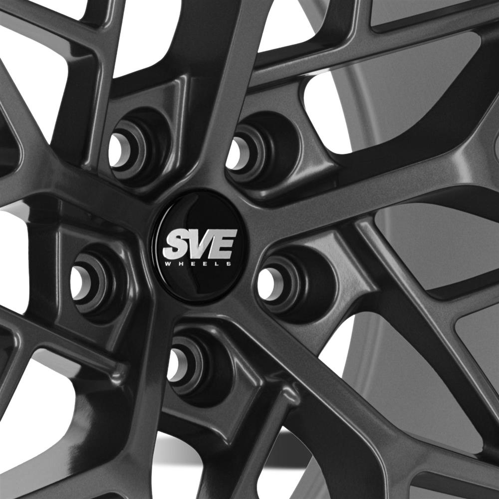 2005-2014 Mustang SVE MHP1 Wheel & Nitto Tire Kit - 19x10 - Gloss Graphite