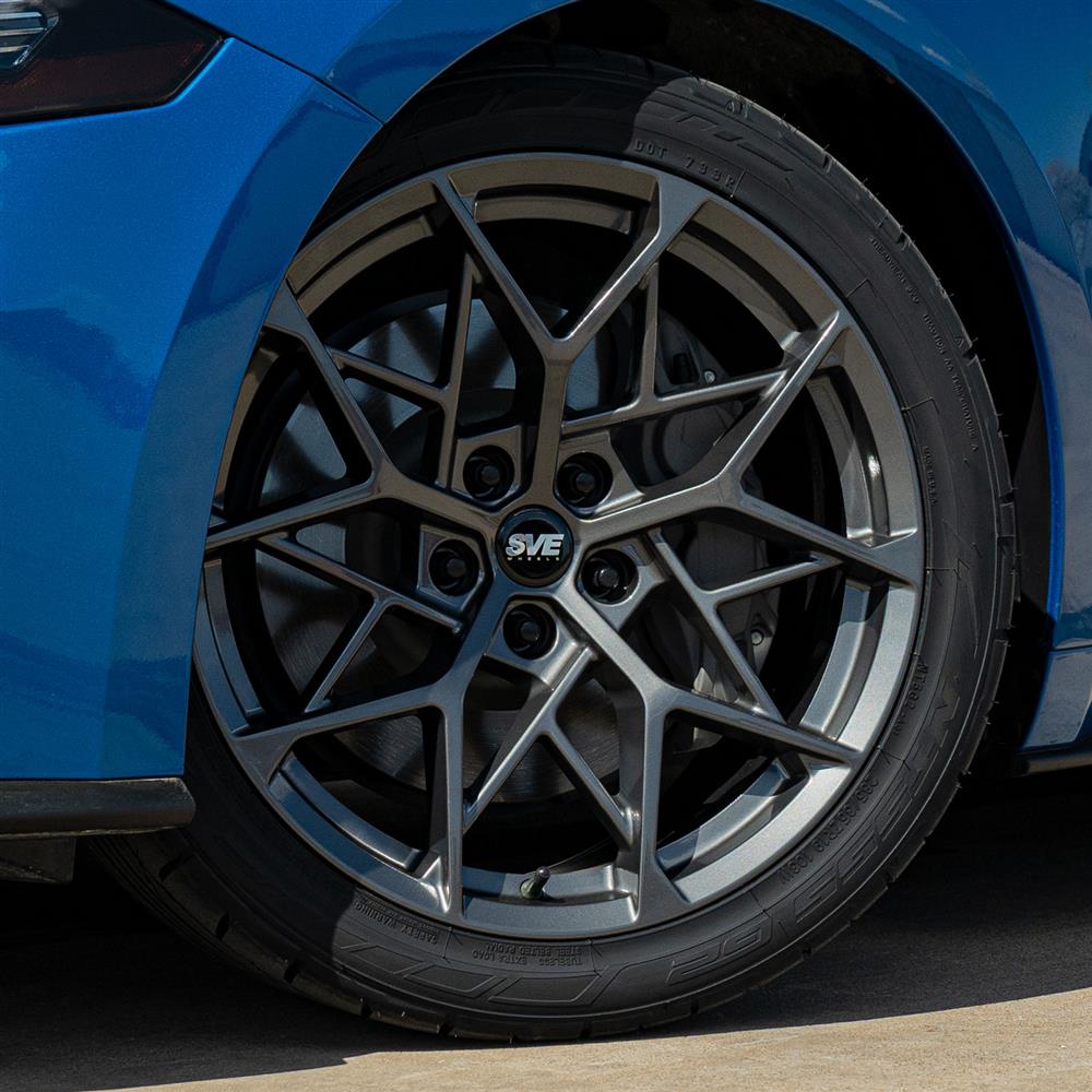 2015-2023 Mustang SVE MHP1 Wheel & Nitto Tire Kit - 19x10 - Gloss Graphite