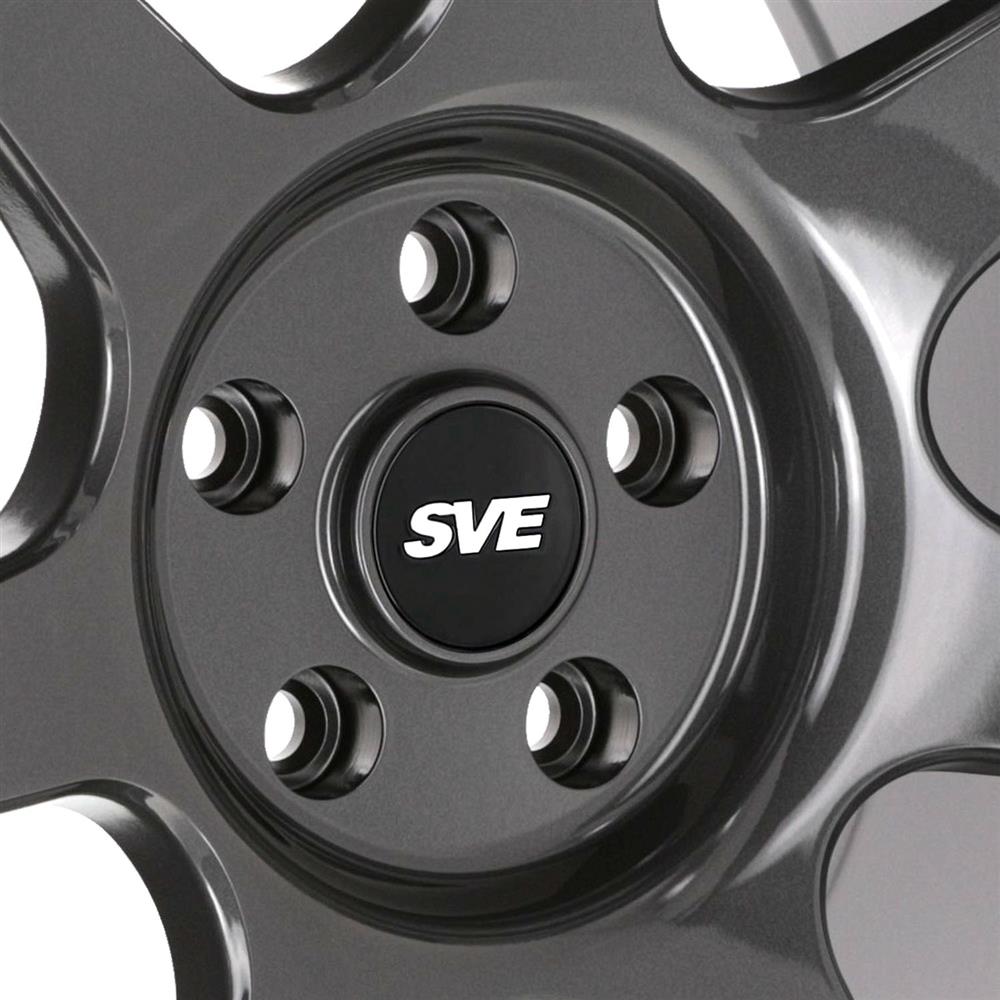 1994-04 Mustang SVE R350 Wheel - 18x9  - Liquid Graphite