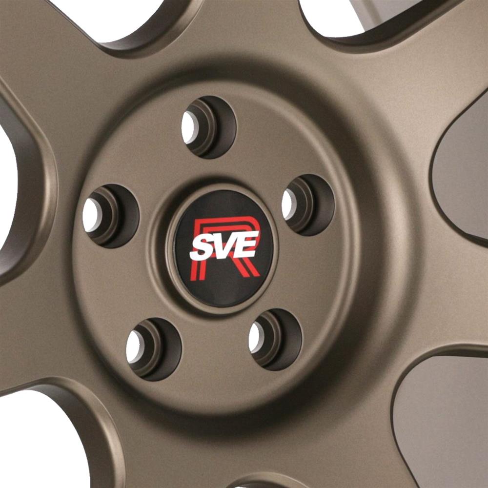 2005-2014 Mustang SVE R350 Wheel & Firestone Tire Kit - 19x10 - Satin Bronze