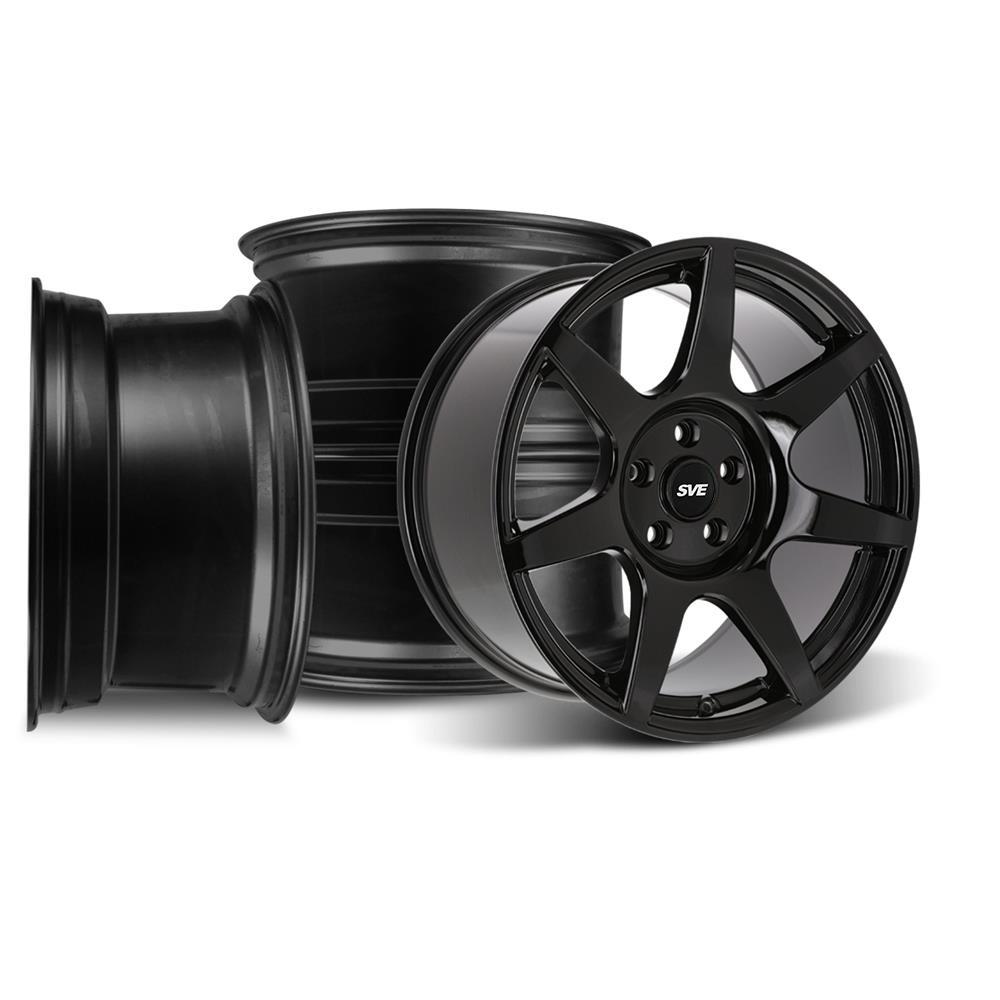 1994-04 Mustang SVE R350 Wheel Kit - 18x9/10  - Gloss Black