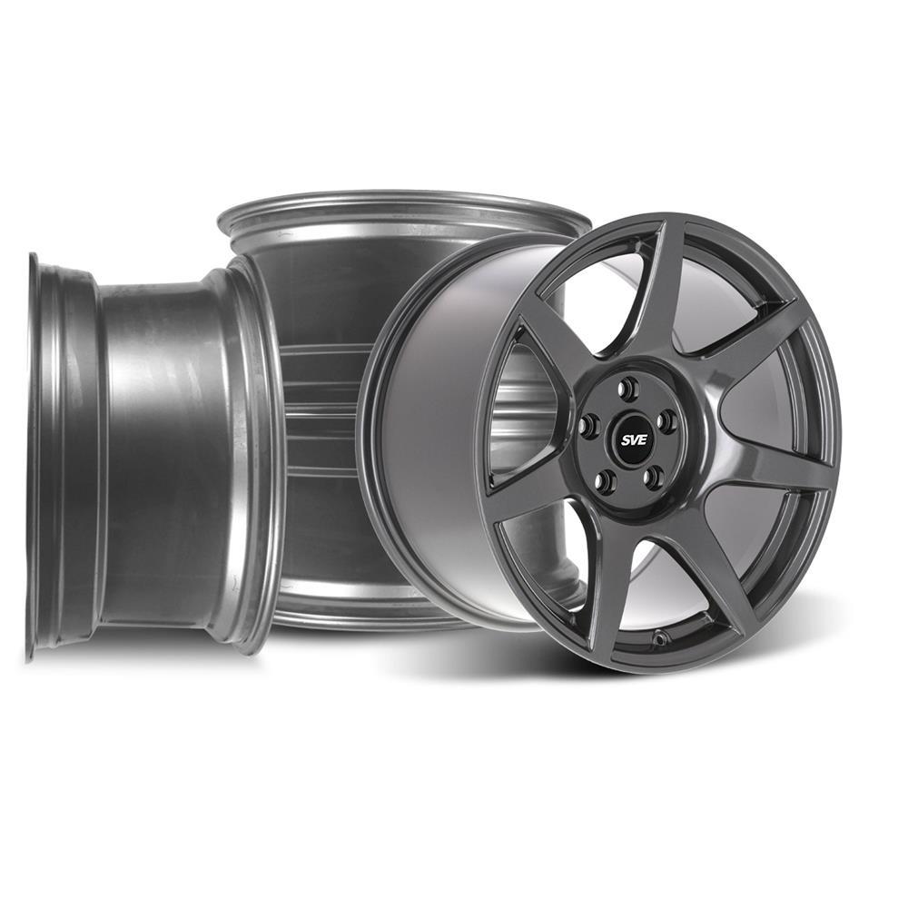 1994-04 Mustang SVE R350 Wheel Kit - 18x9/10  - Liquid Graphite