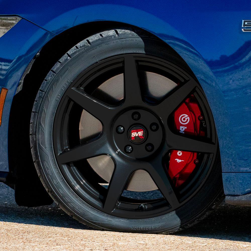 2024-26 Mustang SVE R350 Wheel & Nitto NT05 Tire Kit - 19x10/11  - Gloss Black
