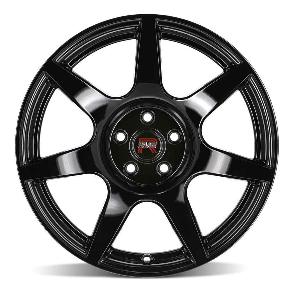 2024 Mustang SVE R350 Wheel & Nitto NT05 Tire Kit - 19x10/11 - Gloss Black