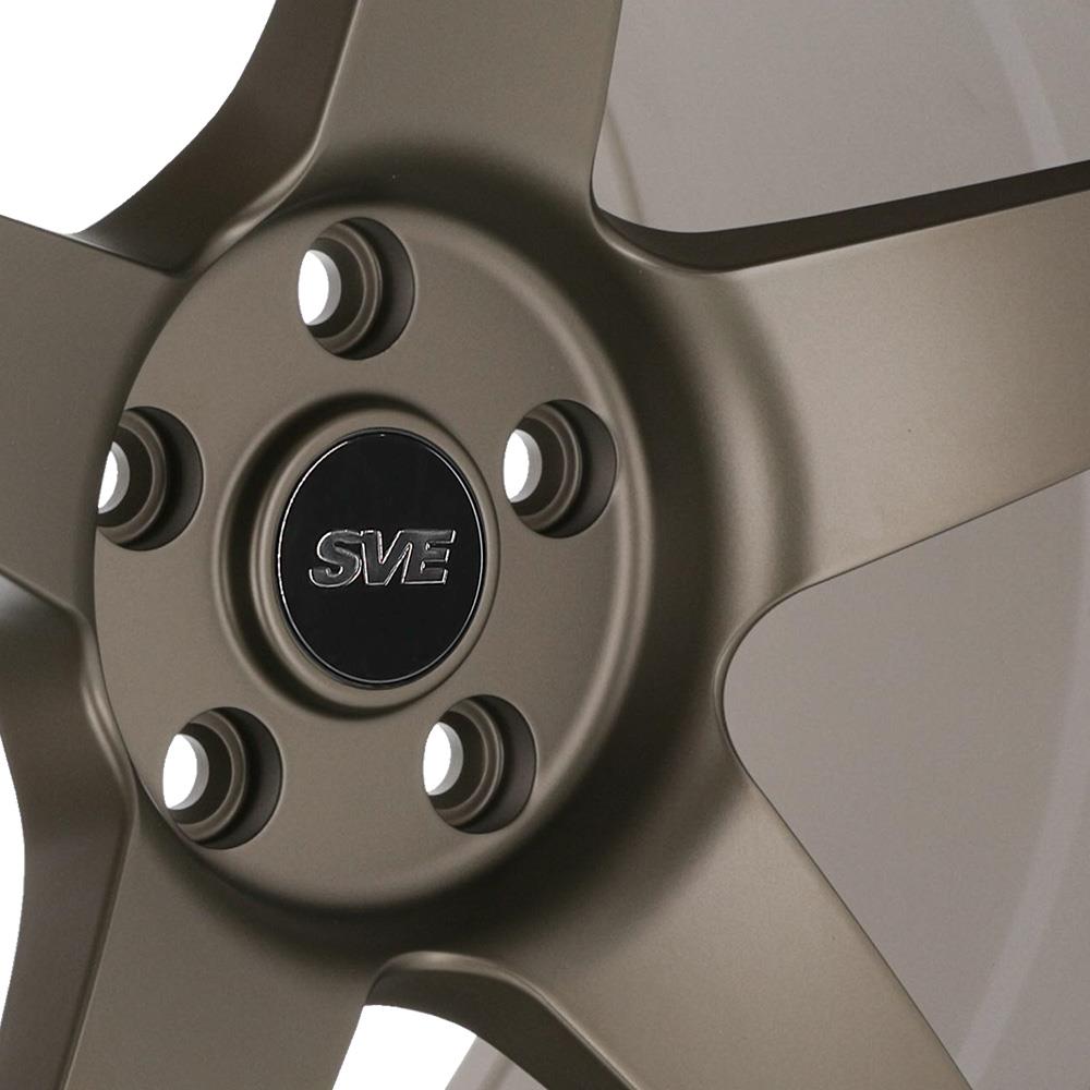 健竜 SVE Mustang R355 Wheel - 19x11 - Satin Bronze (05-26)