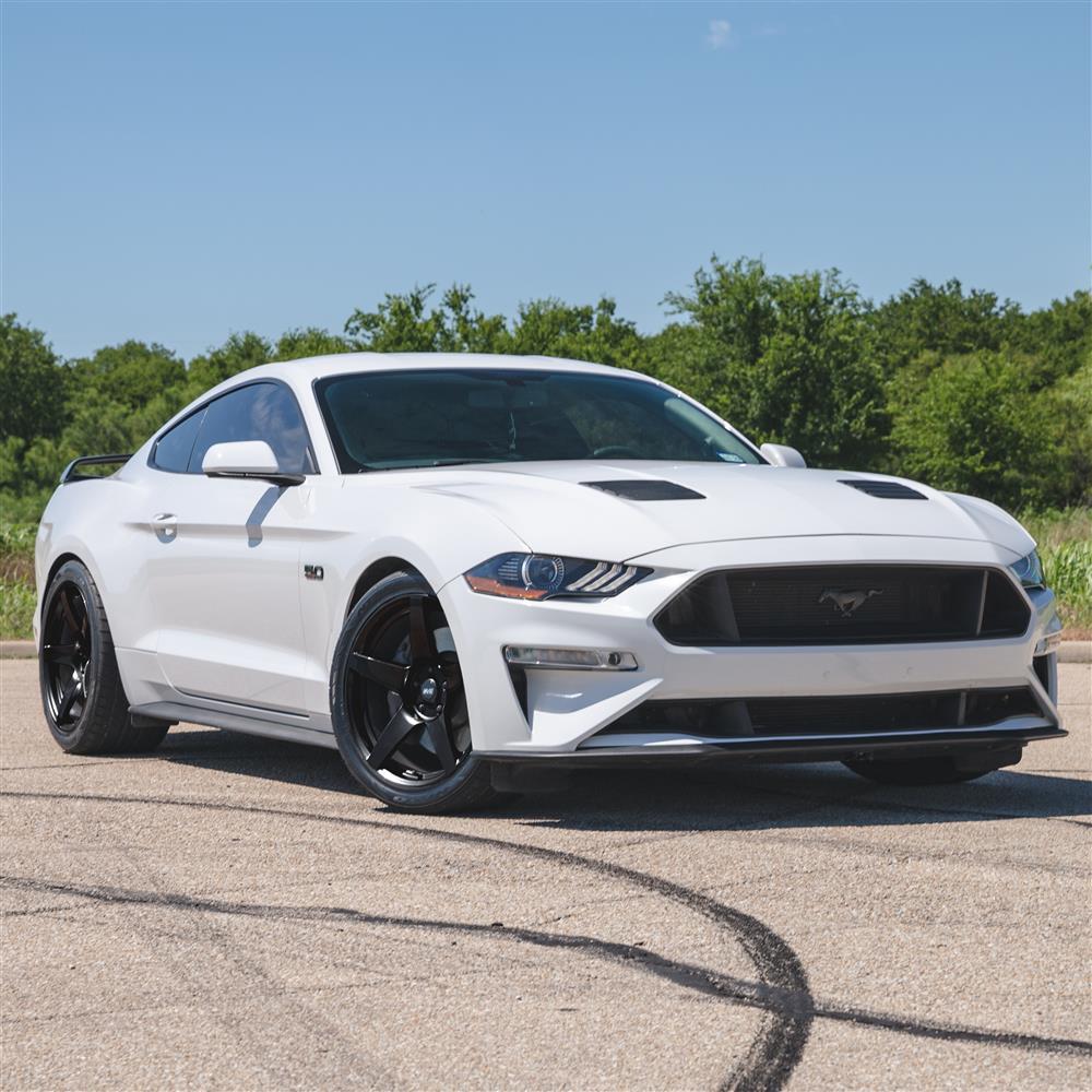 2015-2023 Mustang SVE R355 Wheel & Firestone Tire Kit - 19x10/11 - Gloss Black