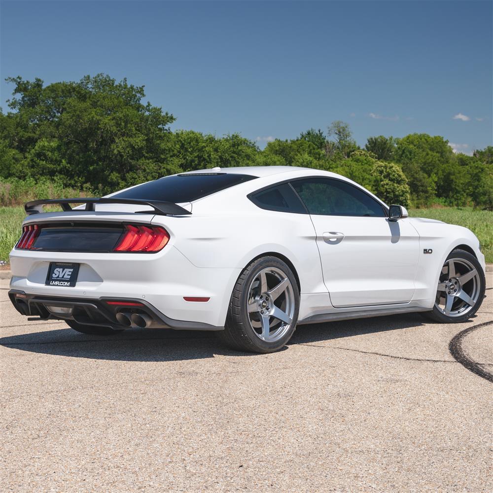 2015-2023 Mustang SVE R355 Wheel & Firestone Tire Kit - 19x10/11 - Titanium Gray