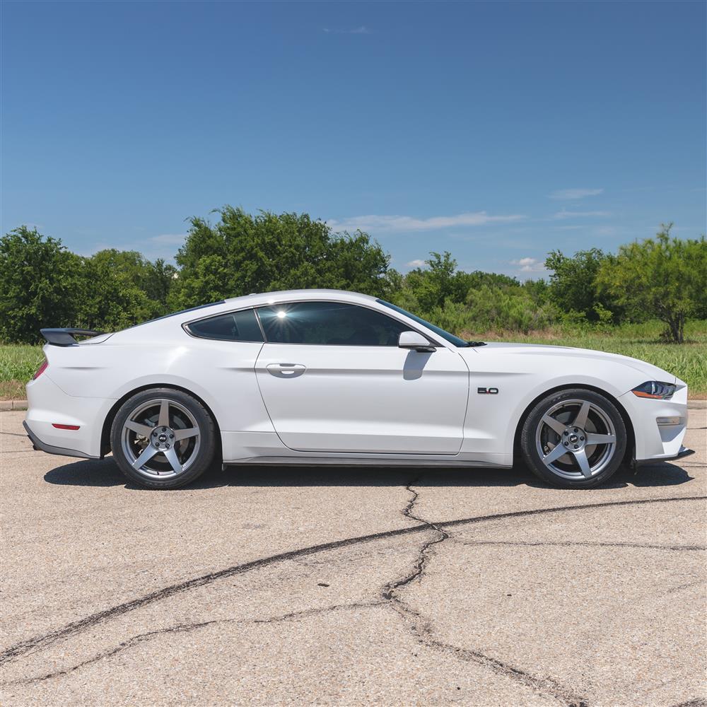 2015-2023 Mustang SVE R355 Wheel & Firestone Tire Kit - 19x10/11 - Titanium Gray