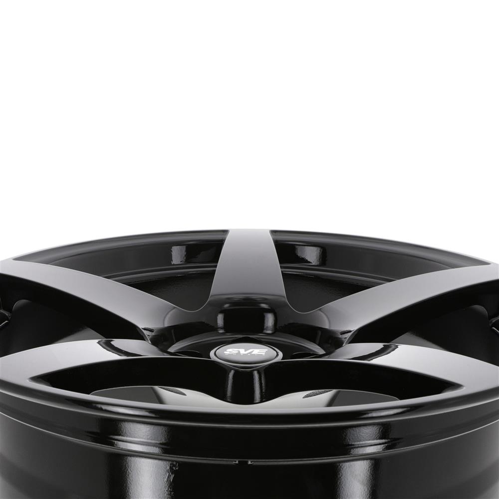 2005-2014 Mustang SVE R355 Wheel & Firestone Tire Kit - 19x10 - Gloss Black