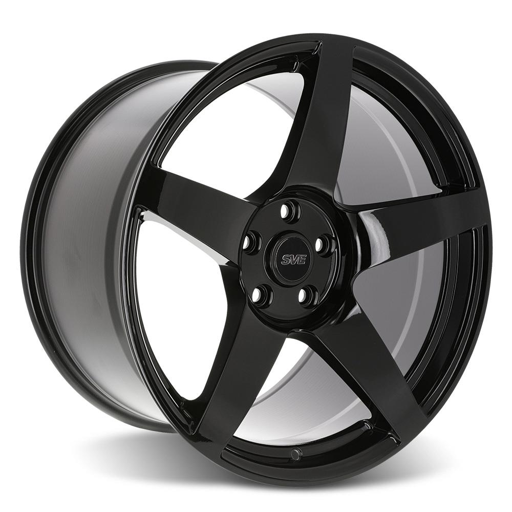 2015-26 Mustang SVE R355 Wheel Kit - 19x10/11  - Gloss Black