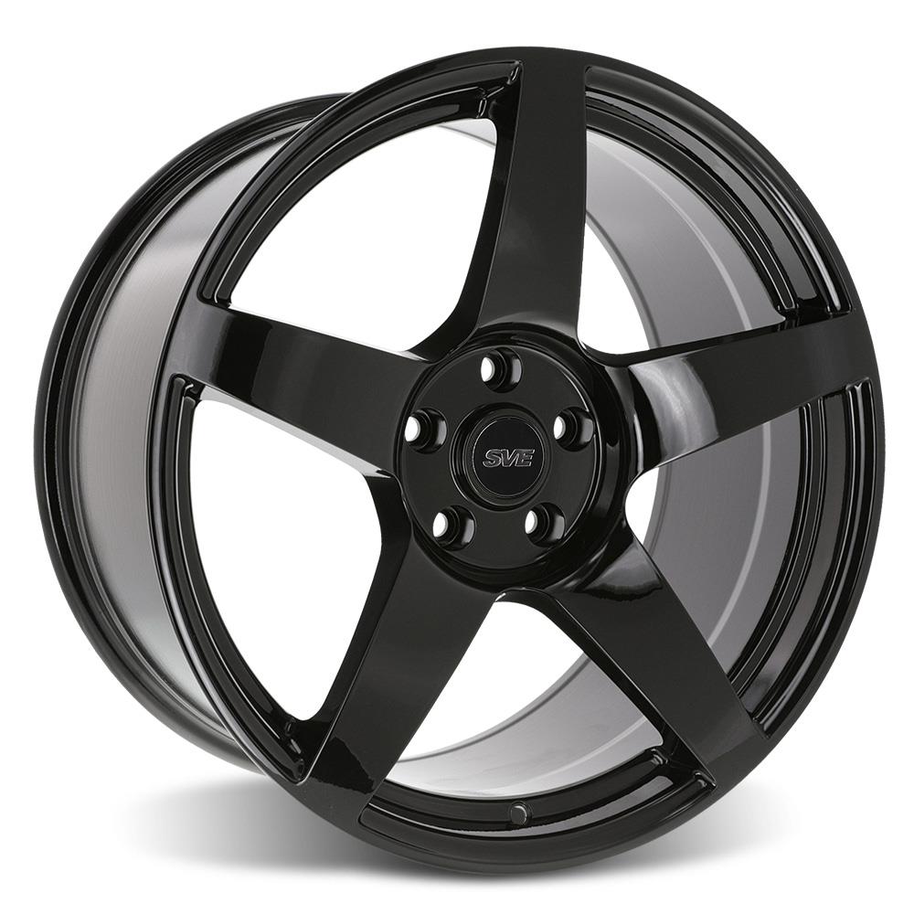 2015-26 Mustang SVE R355 Wheel Kit - 19x10/11  - Gloss Black