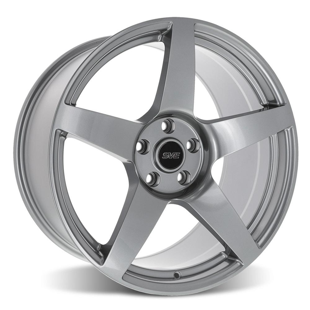 2015-26 Mustang SVE R355 Wheel Kit - 19x10  - Titanium Gray