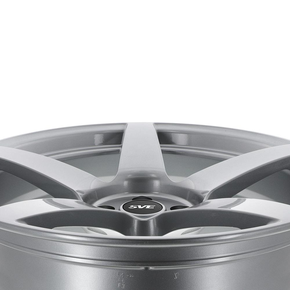 2024-26 Mustang SVE R355 Wheel & Nitto Tire Kit - 19x10/11  - Titanium Gray