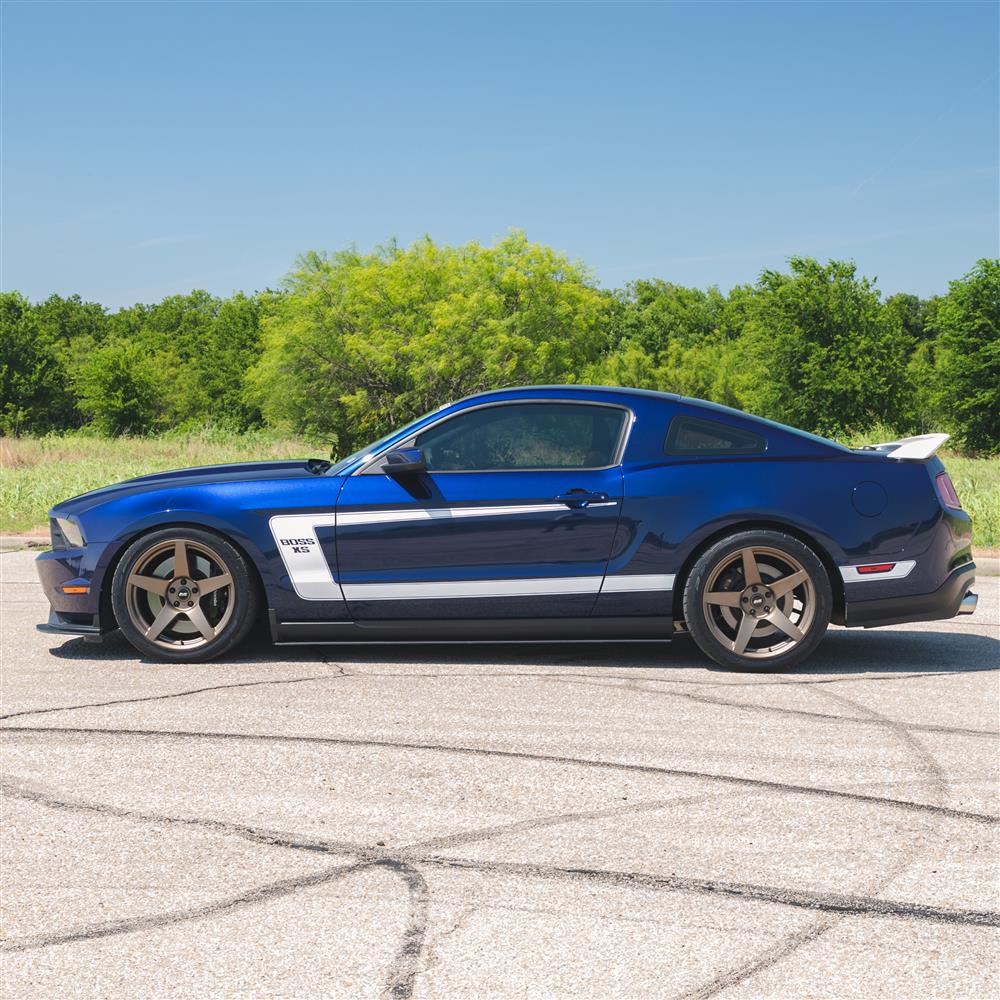 2005-14 Mustang SVE R355 Wheel & Nitto NT05 Tire Kit - 19x10/11 - Satin Bronze