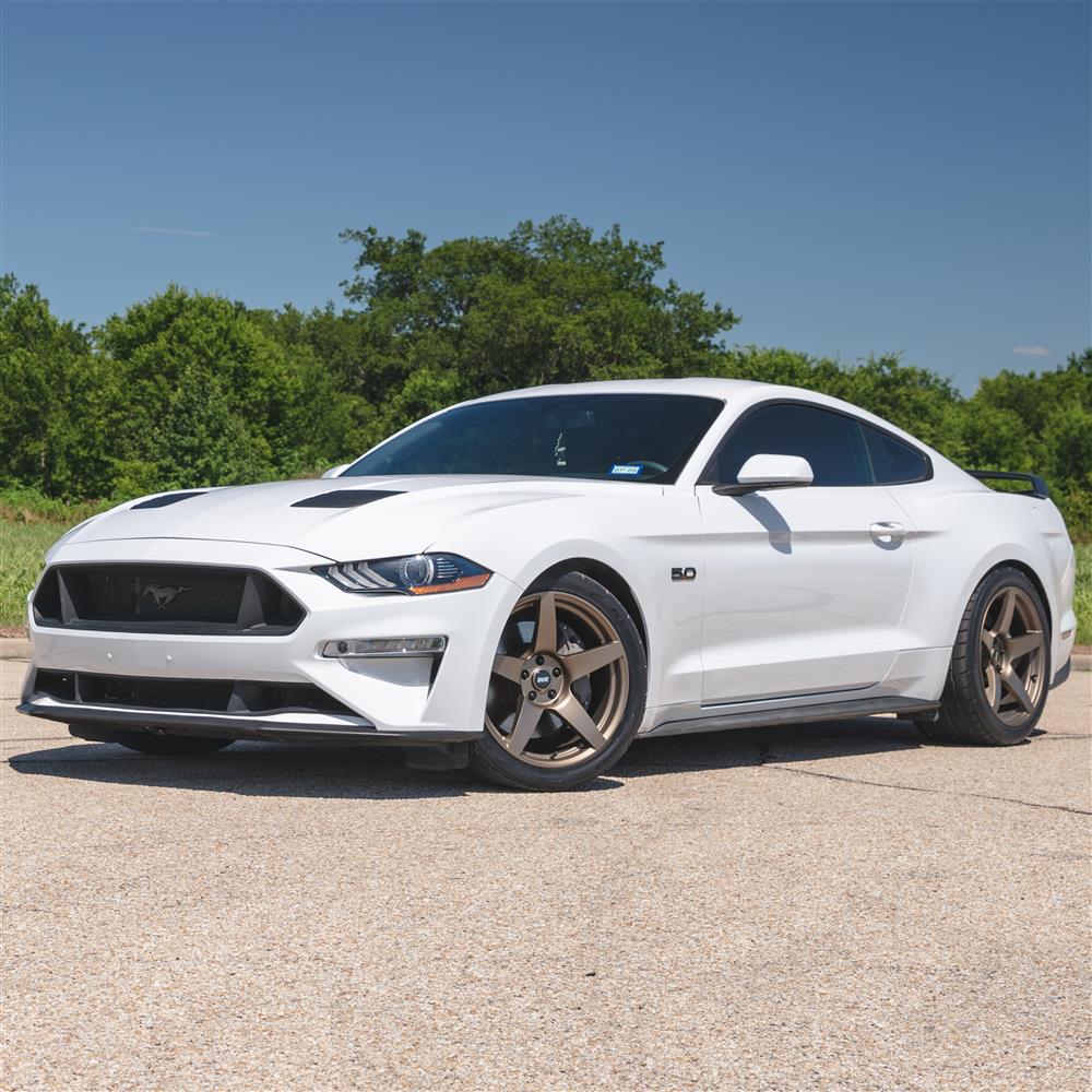 2015-23 Mustang SVE R355 Wheel & Nitto Tire Kit - 19x10/11 - Satin Bronze
