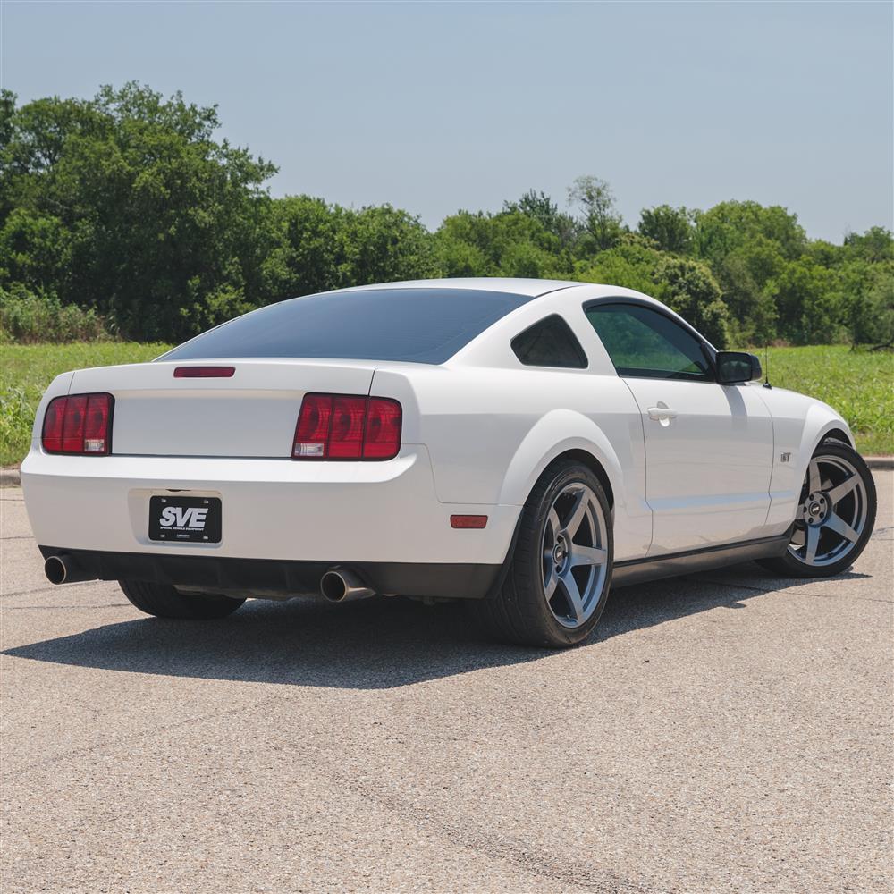 2005-14 Mustang SVE R355 Wheel & Nitto NT05 Tire Kit - 19x10/11 - Titanium Gray