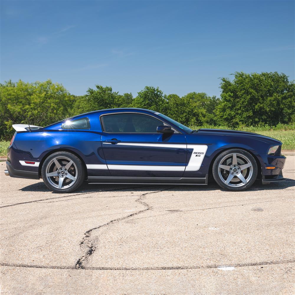 2005-14 Mustang SVE R355 Wheel & Nitto NT05 Tire Kit - 19x10/11 - Titanium Gray